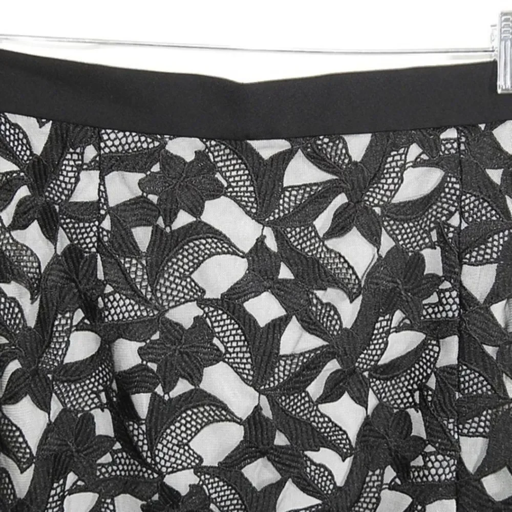 NWT Sachin & Babi Noir Lace Skirt Size 12‎ -